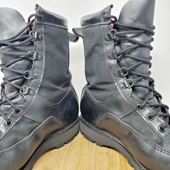 Matterhorn Boots Mens 9 Black Military Tactical Combat Shoe Vibram Insulated USA