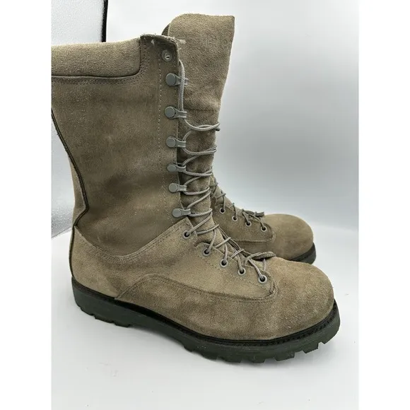 Matterhorn GoreTex Thinsulate Ultra Vibram Military Sage Suede Boots 11 W