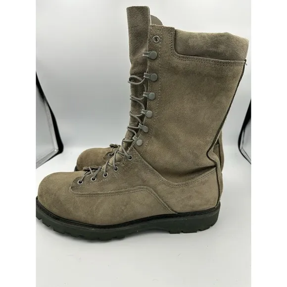 Matterhorn GoreTex Thinsulate Ultra Vibram Military Sage Suede Boots 11 W