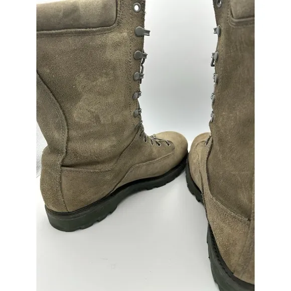 Matterhorn GoreTex Thinsulate Ultra Vibram Military Sage Suede Boots 11 W