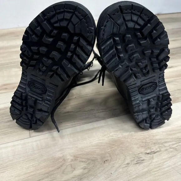 Matterhorn Military Steel Toe Combat Boots Black Boots Vibram Sole Men Size 5
