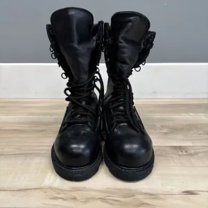 Matterhorn Military Steel Toe Combat Boots Black Boots Vibram Sole Men Size 5