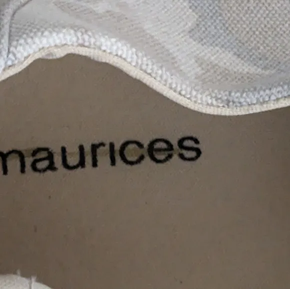 Maurices Beige Camouflage Slip-On Shoes