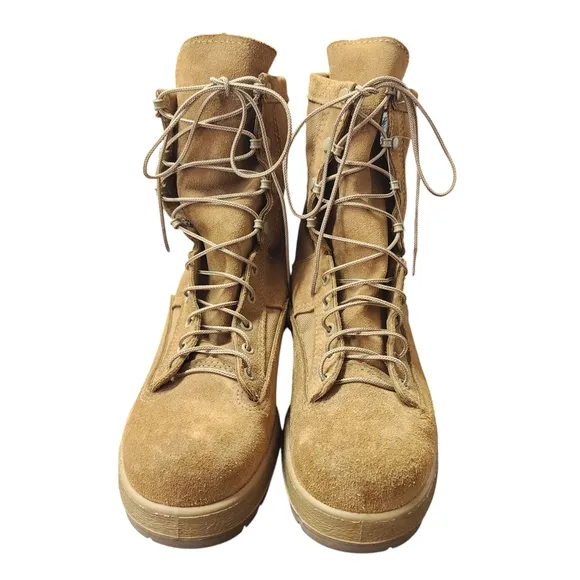 Mc Rae NWOT Tan Lace-Up Military Gortex Combat Boots Size 11R