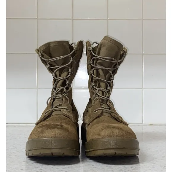 McRae Military Combat Boots Mens 10 N OCP Coyote Tactical Vibram Soles Hunting