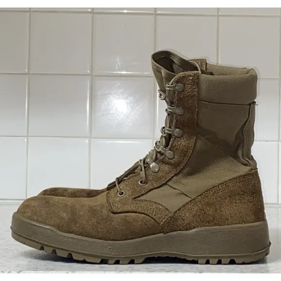 McRae Military Combat Boots Mens 10 N OCP Coyote Tactical Vibram Soles Hunting