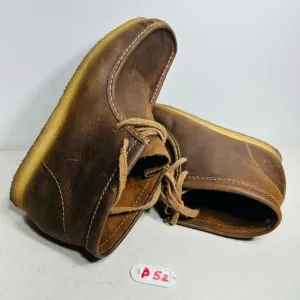 Mens Clarks Originals Brown Leather Comfort Ankle Boots Shoes Size 11