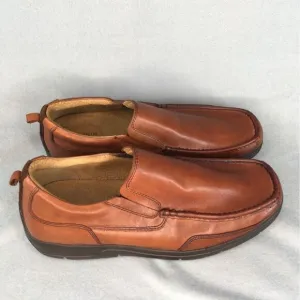 Mens Florsheim Leather Slip-On Shoes 10.5 5E Brown‎ Comfort Technology