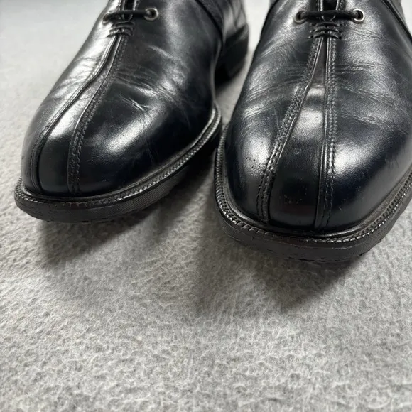 Men's FOOTJOY FJ ICON Comfort Black Leather Golf Shoes 10.5 52163
