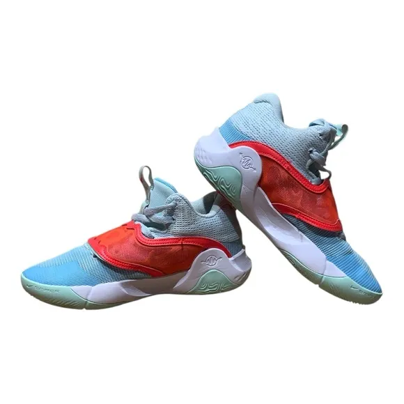 Men’s Nike KD Trey 5X Blue Chill Basketball Shoes Sz 7
