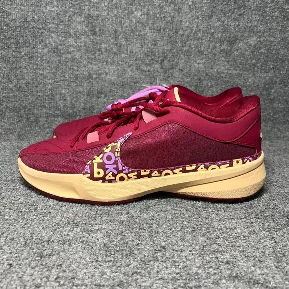 Men’s Nike Zoom Freak 5 Alphabet Bros Size 11 Basketball Shoes DX4985-600 New