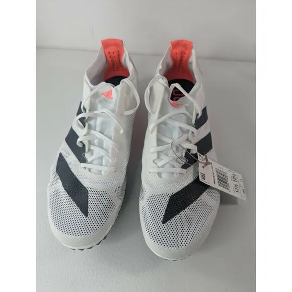 Men's Size 11.5 - adidas Adizero Avanti Tokyo White Running Track Spikes NEW