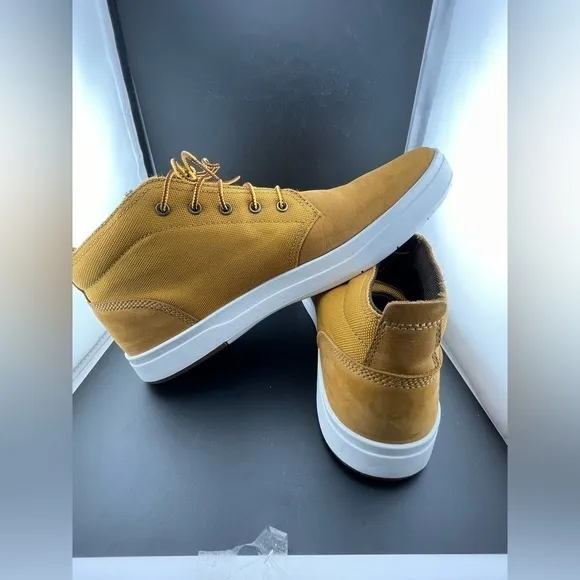 Mens Timberland Davis Square Chukka Casual Shoes Wheat 13​​​​​​​​​​​​​​​​​​​​