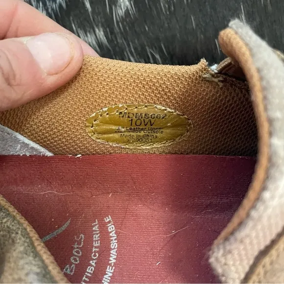 Men's Twisted X Slip On Bomber Moccasin Size 10 W EUC