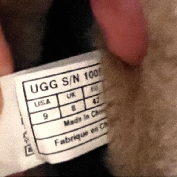 Men's UGG Laurus Leather Military Boots, Size 9