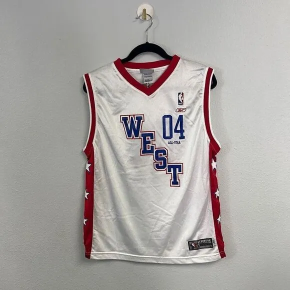 Men's Vintage 2004 Reebok All-Star NBA Game #04 West Size S/M