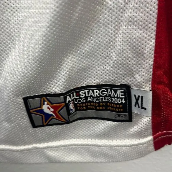 Men's Vintage 2004 Reebok All-Star NBA Game #04 West Size S/M
