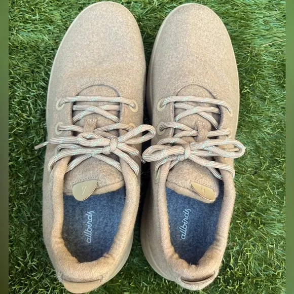 Men's Wool Runner Mizzles Monochrome Lace Up Sneakers