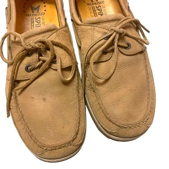 Mephisto Spinnaker Leather Boat Shoes