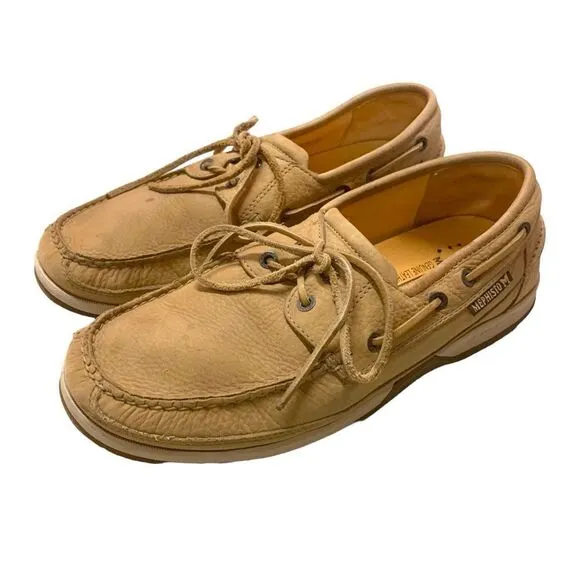 Mephisto Spinnaker Leather Boat Shoes