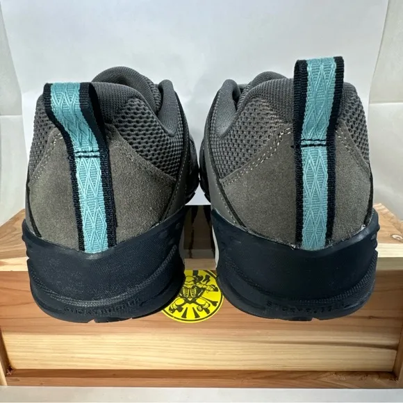 Merrell Deverta 2 Waterproof Charcoal Grey Leather Hiking Shoes Women’s Size 9