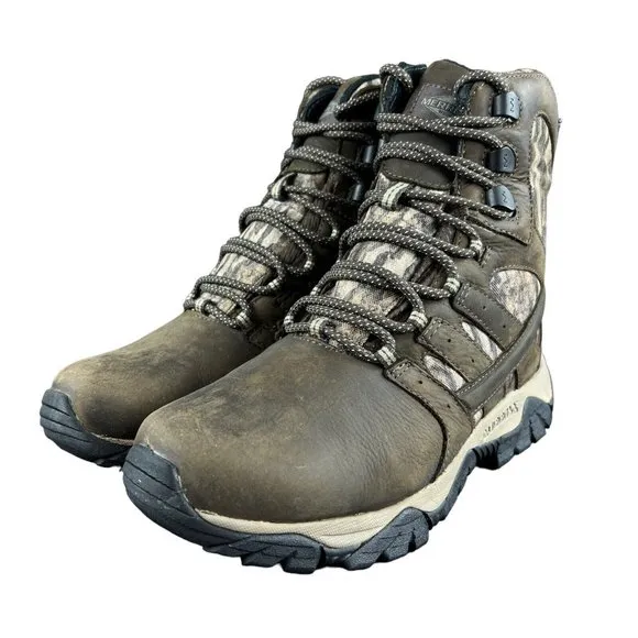 Merrell Moab Timber Thermo 8&quot; WP EH Espresso Brown Boots Men's Sizes 8-13