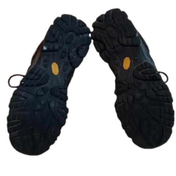 MERRELL VIBRAM WATERPROOF BLACK SNEAKERS / SHOES  SIZE 12 LIKE NEW CONDITION