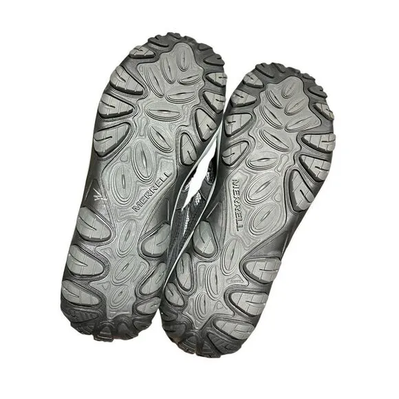 Merrell Womens 10 Black Alverstone 2 Waterproof Hiking Shoes J037064