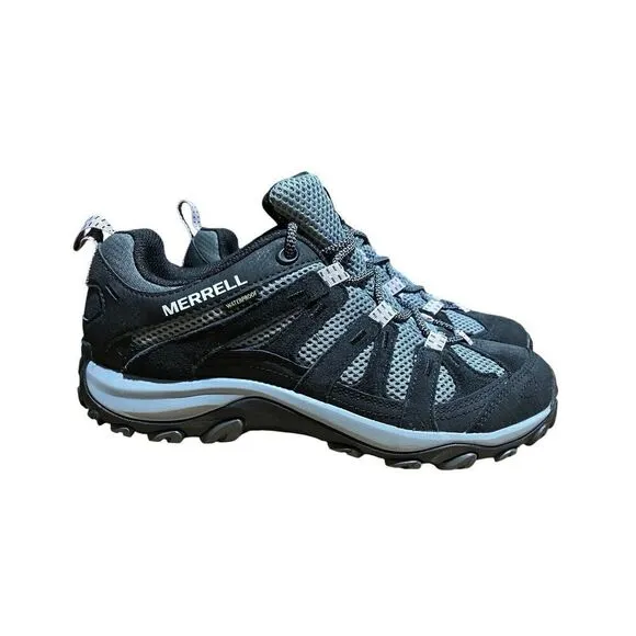 Merrell Womens 10 Black Alverstone 2 Waterproof Hiking Shoes J037064
