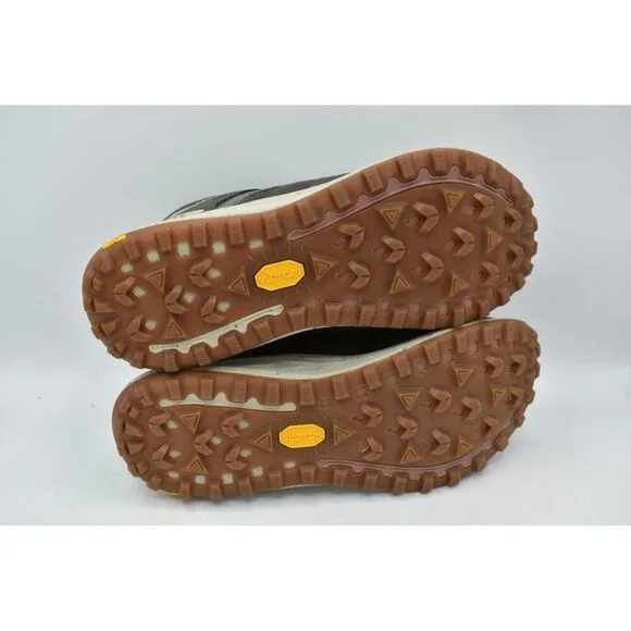 Merrell Womens Size 8 Antora 3 Mid Lichen Waterproof Hiking Trail Running Shoes