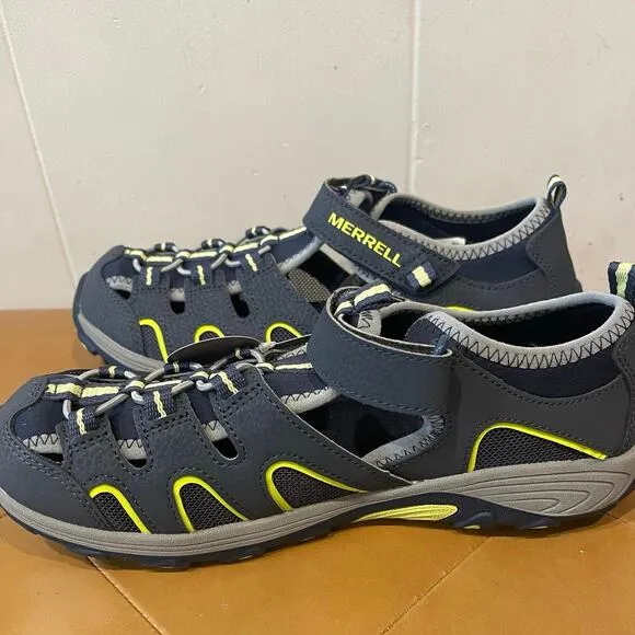 Merrell Youth Unisex Size 7 Hydro H2O‎ Hiker Sandal Sport Waterproof Water Shoes