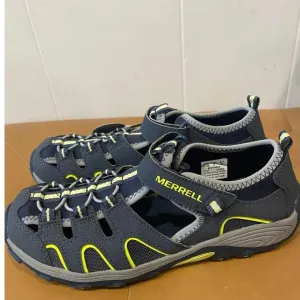 Merrell Youth Unisex Size 7 Hydro H2O‎ Hiker Sandal Sport Waterproof Water Shoes
