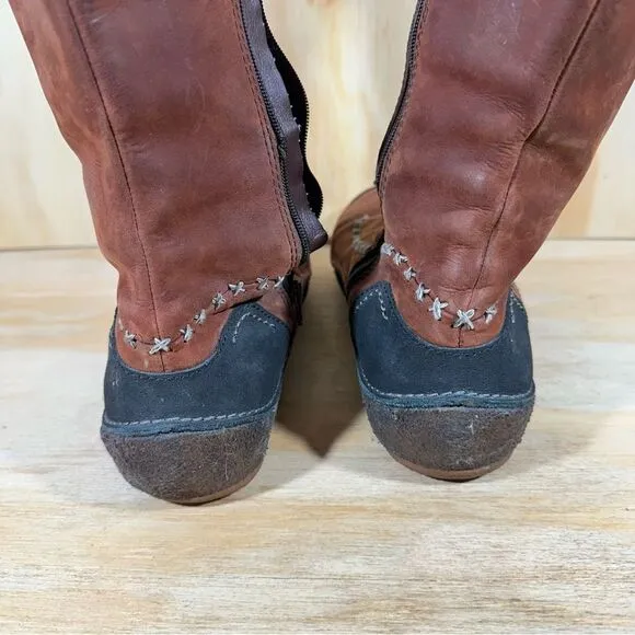 Merrell Zurich Spice Leather Boots Women’s Size 6.5