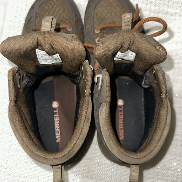 MERRELL 10 Women’s QFORM2 Select Grip Dry Brown Hiking Shoes