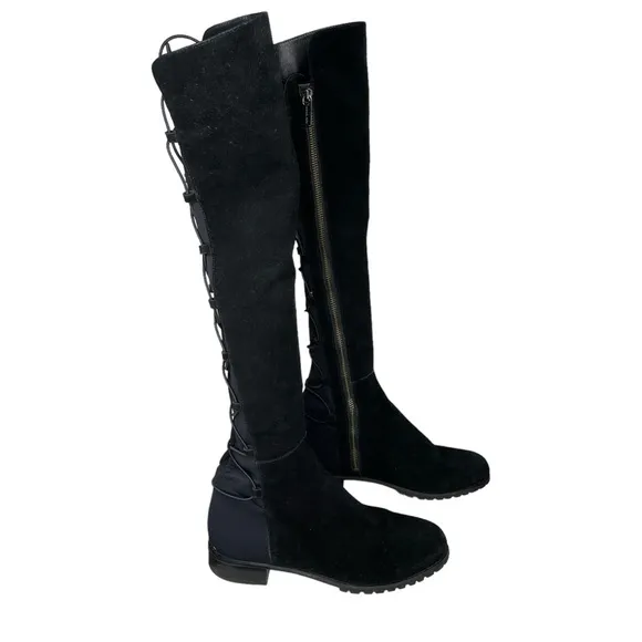 Michael Kors Black‎ Leather Tall Boots