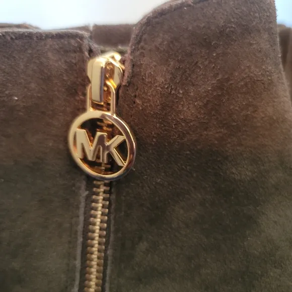 Michael Kors Green suede boots