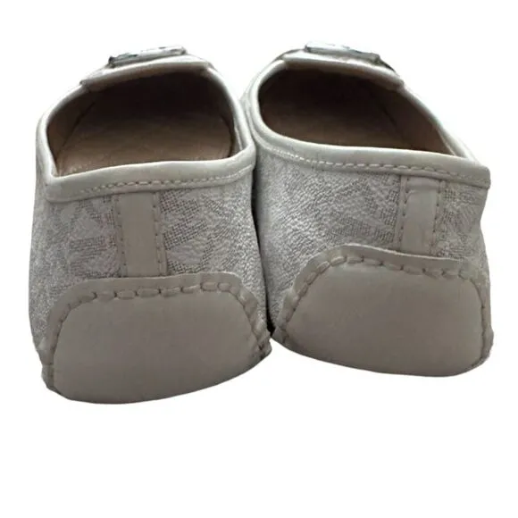 Michael Kors logo slip on shoes