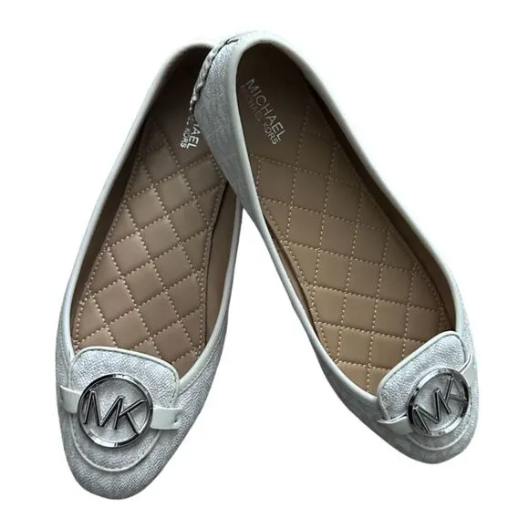 Michael Kors logo slip on shoes