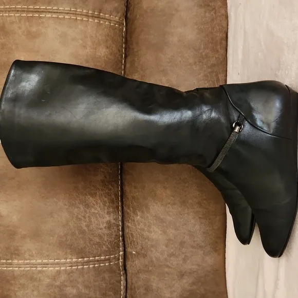 Migliorini Italian leather tall boots