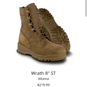 Military boots brand new in box. No tags, never worn.