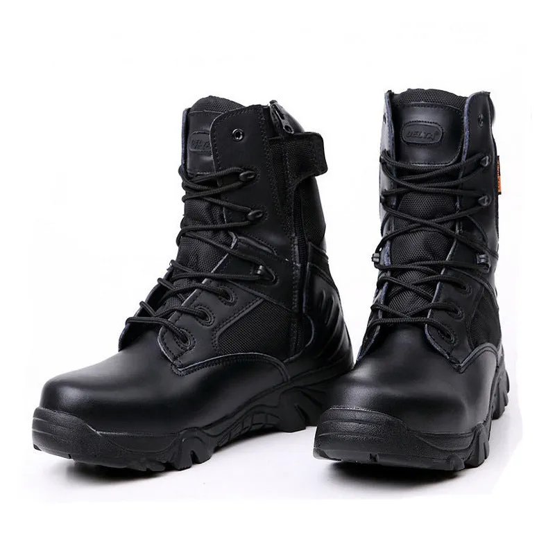 Military men's combat boots