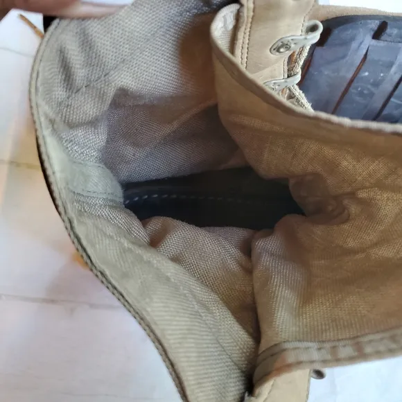 MILITARY RO-SEARCH DESERT STORM COMBAT TACTICAL ARMY JUNGLE BOOTS TAN SIZE 10R