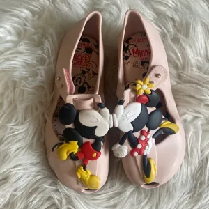 ❤️💕Mini Melissa Disney Minnie and Mickey shoes ❤️💕size 10
