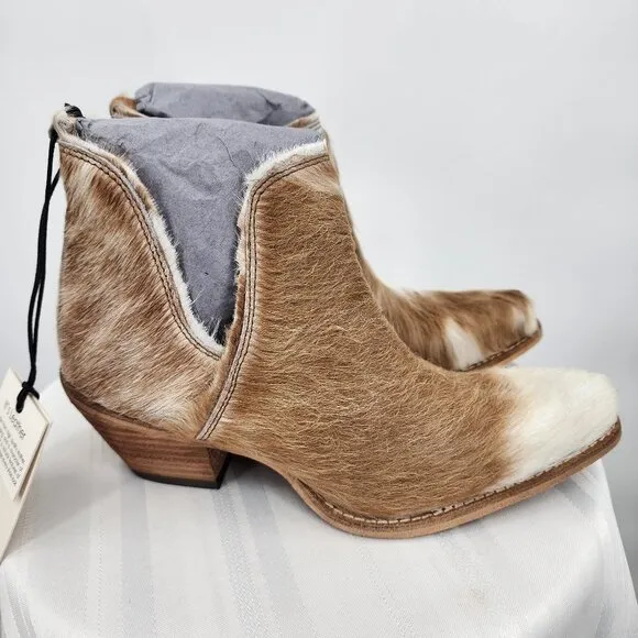 MYRA BAG Sunset Bloom Hair On Shortie Split  Cowboy Boots  6-10 NWT
