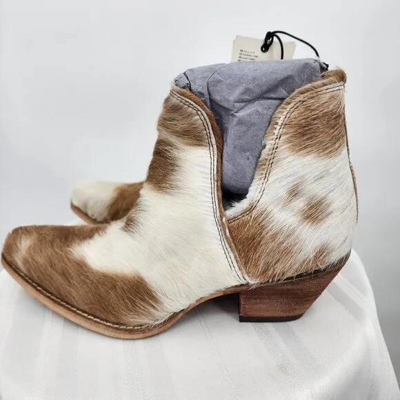 MYRA BAG Sunset Bloom Hair On Shortie Split  Cowboy Boots  6-10 NWT