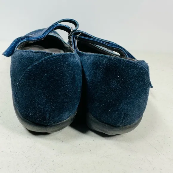 Naot N4448* Women Polar Sea Leather Kirei Mary Jane Shoes Size US 37-6