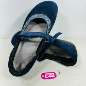 Naot N4448* Women Polar Sea Leather Kirei Mary Jane Shoes Size US 37-6