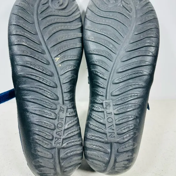 Naot N4448* Women Polar Sea Leather Kirei Mary Jane Shoes Size US 37-6