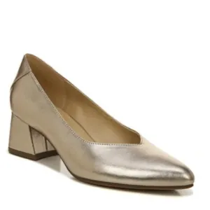 NATURALIZER Malynn Pumps Women's Shoes In Warm Silver (WIDE)