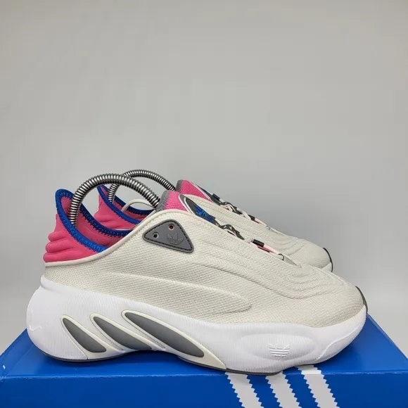 New Adidas adiFOM SLTN 'Cream Pink White' Women's Running Shoes Size 9.5